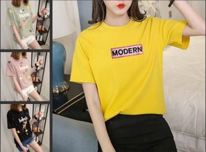 【廣州服裝批發(fā)夏季t恤女士短袖批發(fā)男女t恤批發(fā)庫(kù)存尾貨清倉(cāng)】- 